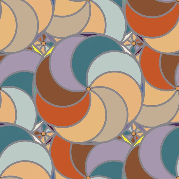 soyut geometrik renk desenli vektör çizimi