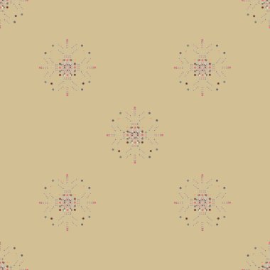 Vintage seamless modeli, vektör çizim 