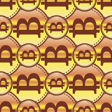 bitcoins parlak parlak pahalı sikkeleri ile Seamless modeli 