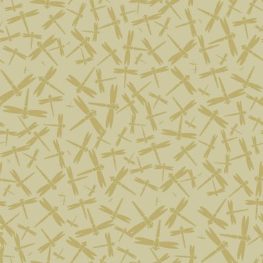 Dekoratif renkli seamless modeli ile şirin yusufçuk