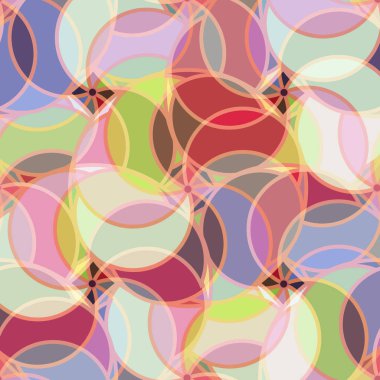 soyut geometrik renk desenli vektör çizimi