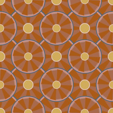 soyut geometrik renk desenli vektör çizimi