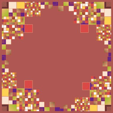 soyut geometrik renksiz desen