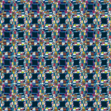 Renk seamless modeli ile işbirliği dünya küre.