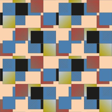 soyut geometrik renksiz desen