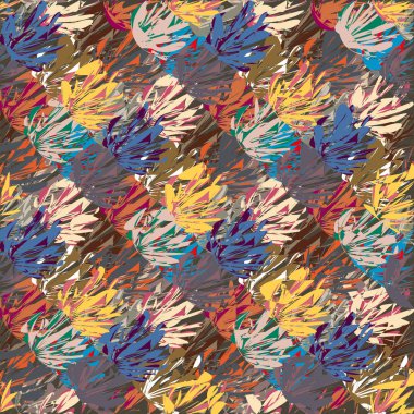 Soyut geometrik renkli seamless modeli, arka plan