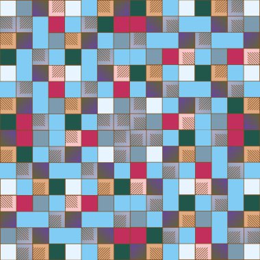 soyut geometrik renksiz desen