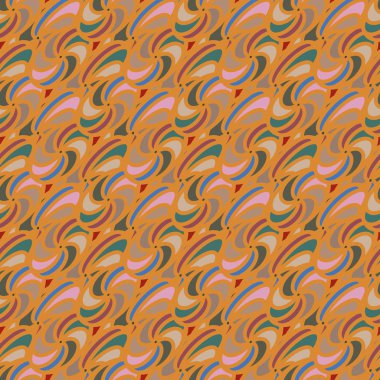 soyut geometrik renk desenli vektör çizimi