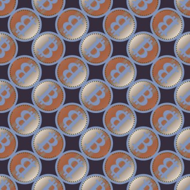 bitcoins parlak parlak pahalı sikkeleri ile Seamless modeli 