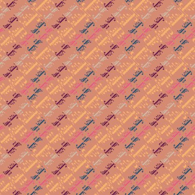 Arapça metin mutlu tatil çok renkli seamless modeli.