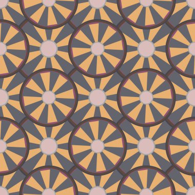 soyut geometrik renk desenli vektör çizimi