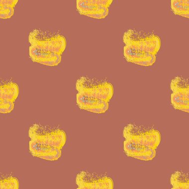 Bulutlar Dikişsiz desen şeklinde suluboya soyut leke.