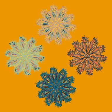 Stil zentangle yeni simetrik mandala doodle ile sanat esin kaynağı oldu. Duvar kağıdı, desen dolgularını, web sayfaları, yüzey dokuları için dekoratif nesne-ebilmek var olmak kullanılmış.