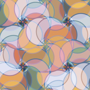 soyut geometrik renk desenli vektör çizimi