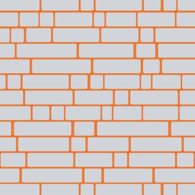 Sorunsuz doku bir tuğla duvar desen arka planı için.