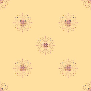 Vintage seamless modeli, vektör çizim 