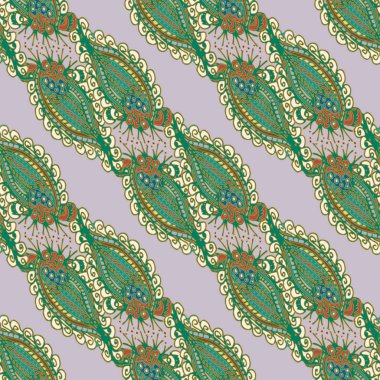 Soyut Dikişsiz renkli desen, vektör çizim