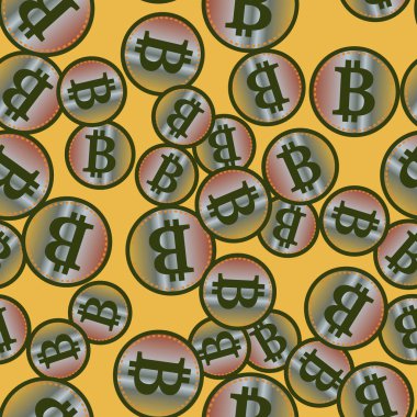 bitcoins parlak parlak pahalı sikkeleri ile Seamless modeli 