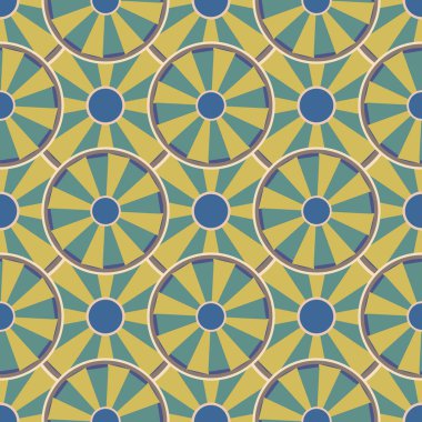 soyut geometrik renk desenli vektör çizimi