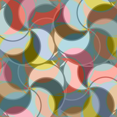 soyut geometrik renk desenli vektör çizimi