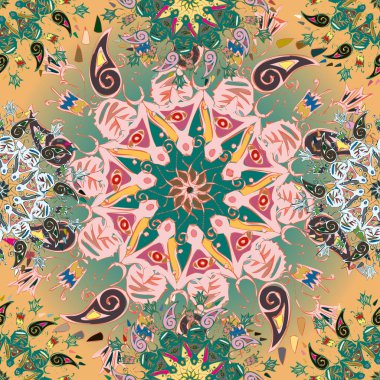 Arkaplan için soyut geometrik renkli desen. vektör illüstrasyonu 