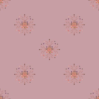 Vintage seamless modeli, vektör çizim 