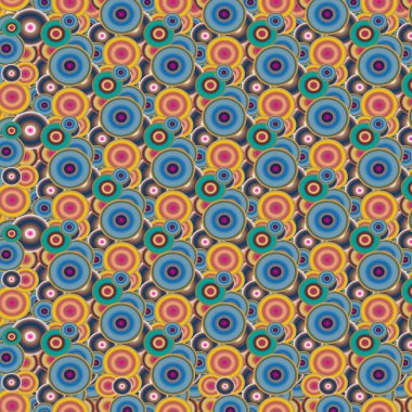 Daireler, arka plan ile soyut geometrik seamless modeli