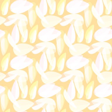 Parlak arka plan Dikişsiz desen çok renkli yapraklarda.