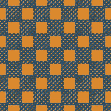 Soyut hasır geometrik seamless modeli. Vektör çizim 