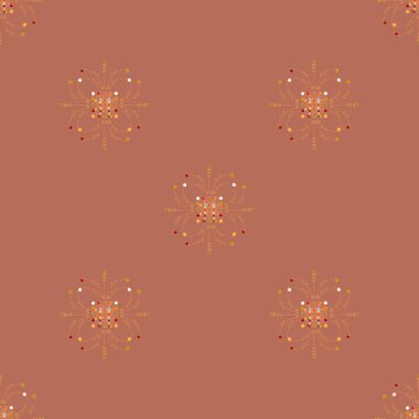 Vintage seamless modeli, vektör çizim 