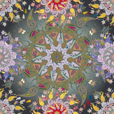 Arkaplan için soyut geometrik renkli desen. vektör illüstrasyonu 