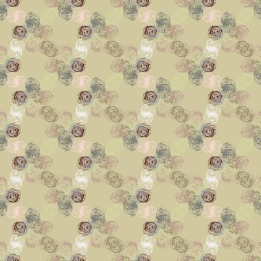 Soyut geometrik renkli seamless modeli, arka plan