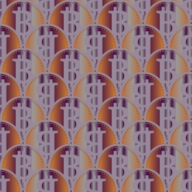 bitcoins parlak parlak pahalı sikkeleri ile Seamless modeli 