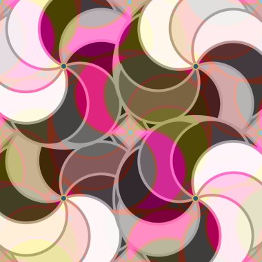 soyut geometrik renk desenli vektör çizimi