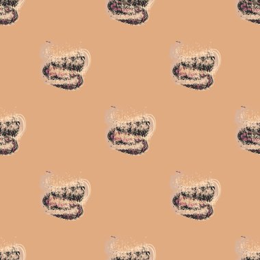 Bulutlar Dikişsiz desen şeklinde suluboya soyut leke.