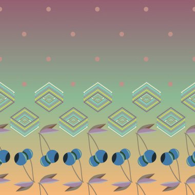 kiraz seamless modeli. Tekstil Ambalaj ve duvar kağıtları için iyi.