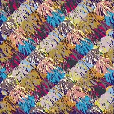 Soyut geometrik renkli seamless modeli, arka plan