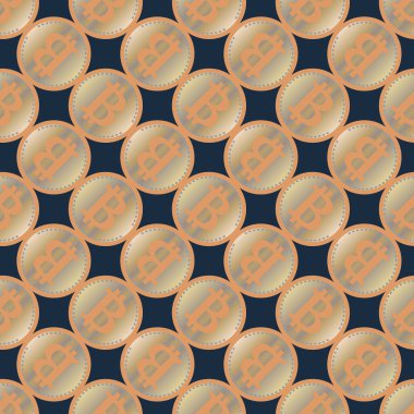 bitcoins parlak parlak pahalı sikkeleri ile Seamless modeli 