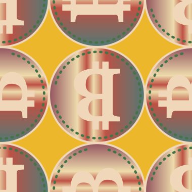 bitcoins parlak parlak pahalı sikkeleri ile Seamless modeli 