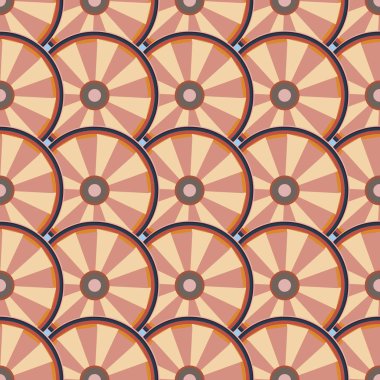 soyut geometrik renk desenli vektör çizimi