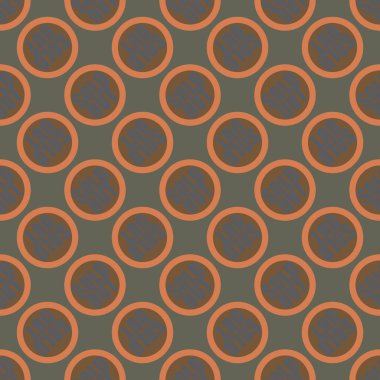 Satılan dışarı Dikişsiz desen metinle. Pop sanat tasarım ve renk doku ile yuvarlak başlık içinde alt yazı. Bir arka plan üzerinde etiket.