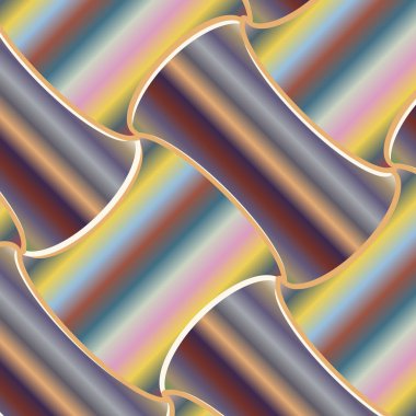 soyut geometrik renk desenli vektör çizimi