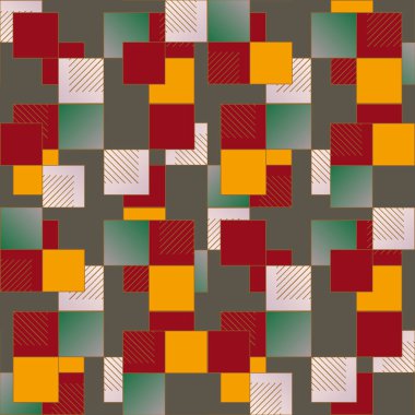 soyut geometrik renksiz desen