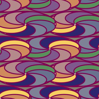 soyut geometrik renk desenli vektör çizimi