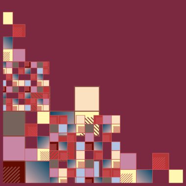 soyut geometrik renksiz desen