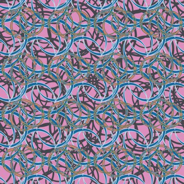 Soyut geometrik renkli seamless modeli, arka plan