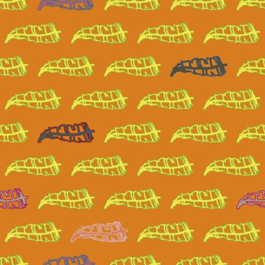 Tüyler, vektör çizim ile zemin 