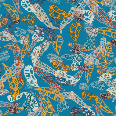 Tüyler, vektör çizim ile zemin 