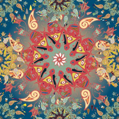 Arkaplan için soyut geometrik renkli desen. vektör illüstrasyonu 