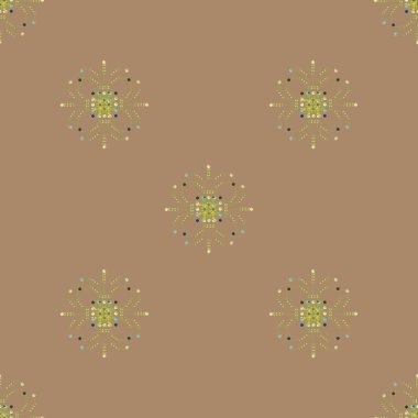 Vintage seamless modeli, vektör çizim 